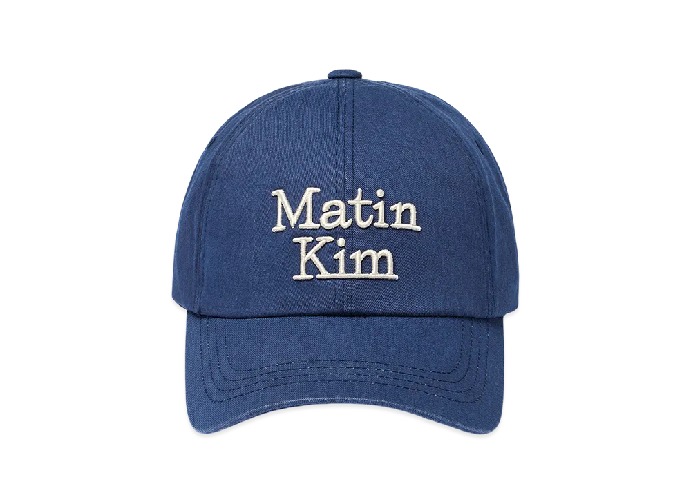 Matin Kim Matin Volume Logo Ball Cap "Navy"