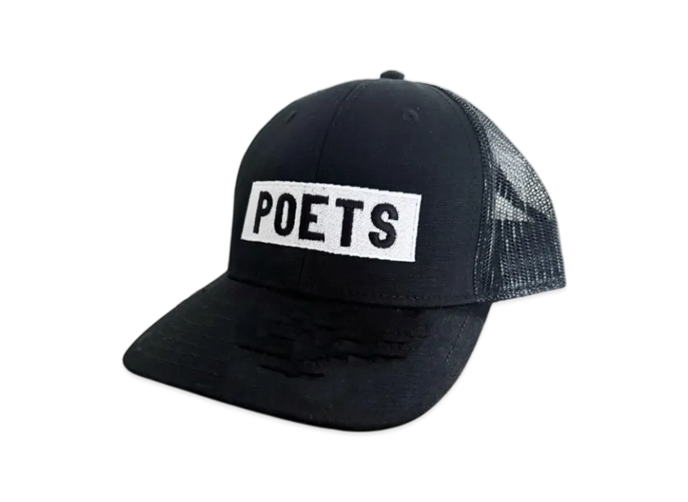 POETS Lincoln Trucker Hat "Black"