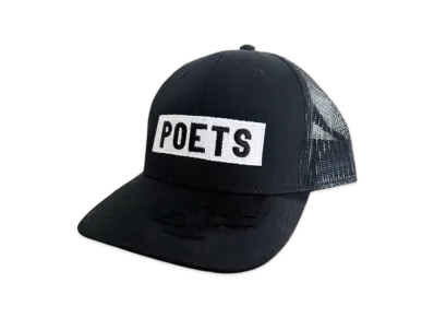 POETS Lincoln Trucker Hat "Black"