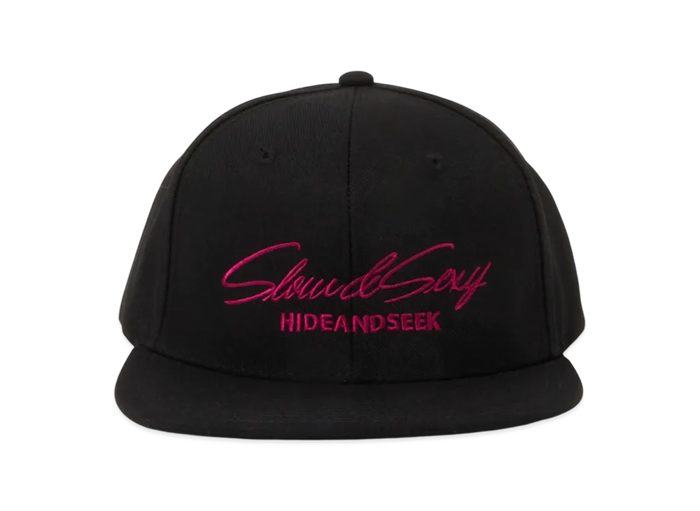 Hide and Seek Slow&Sexy Baseball Cap "Black/Pink"