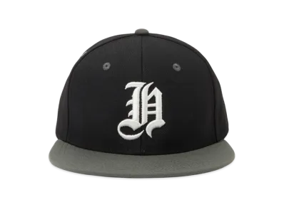 Hide and Seek H Baseball Cap "Black/Charcoal Gray"