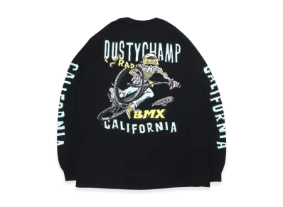 Hide and Seek Dustychamp x Damian Fulton L/S Tee "Black"