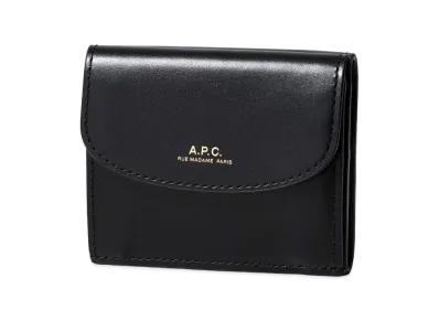 A.P.C. Geneve Trifold Wallet "Black"