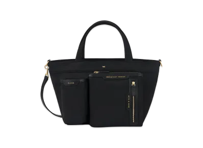Anya Hindmarch Multi Pocket E/W Tote Mini "Black"