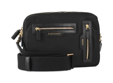 Anya Hindmarch Labelled Crossbody Trio "Black"