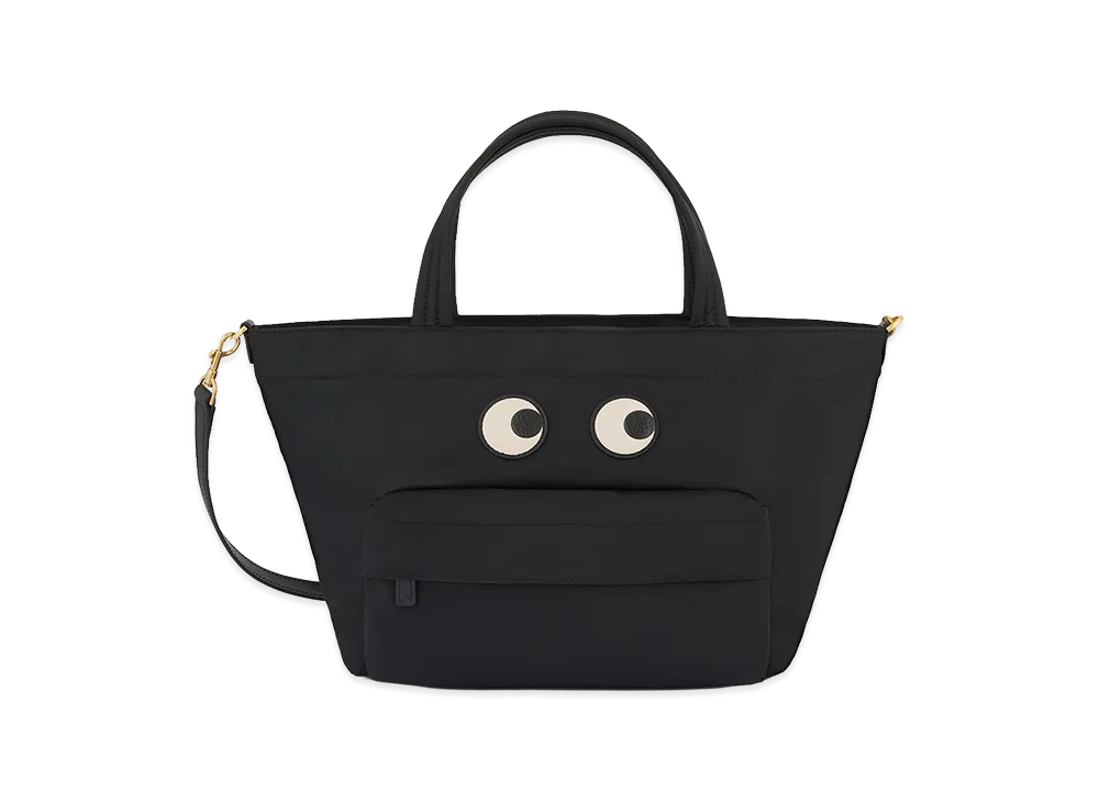 Anya Hindmarch E/W Tote Mini Eyes "Black"