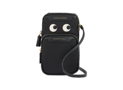 Anya Hindmarch Essentials Cross Body Eyes "Black"