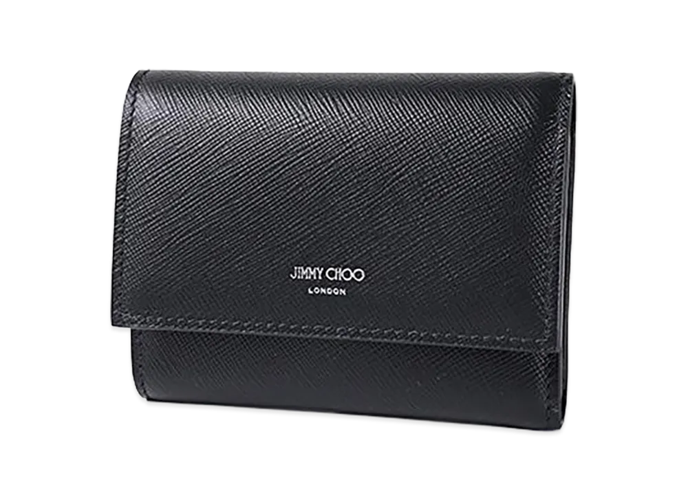 Jimmy Choo Trifold Wallet "Black"