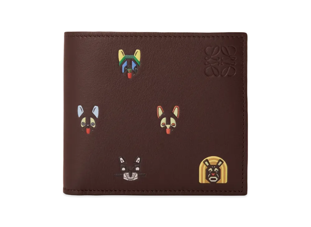 LOEWE x Louis Wain Bifold Wallet "Brown"