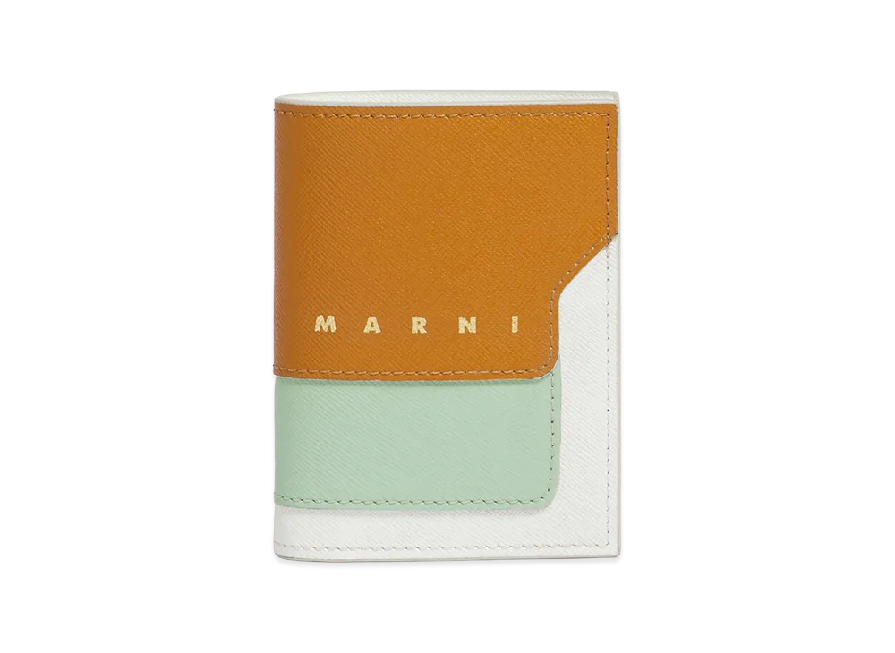 MARNI Bifold Wallet "Dijon White"