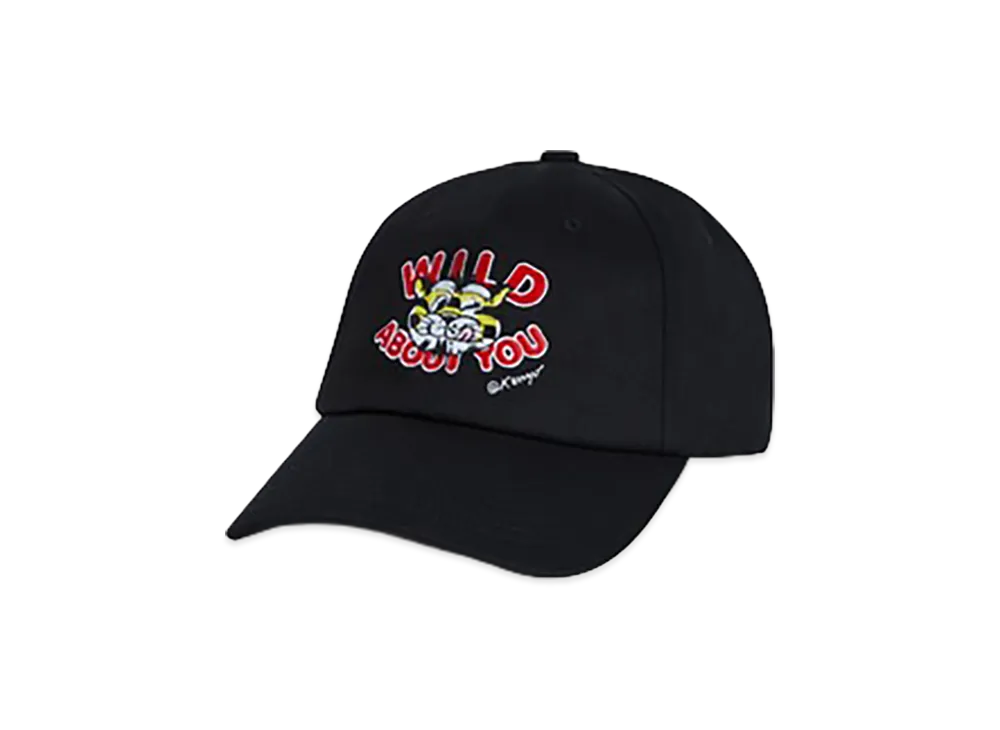 KENZO Wild Tiger Embroidery Cap "Black"