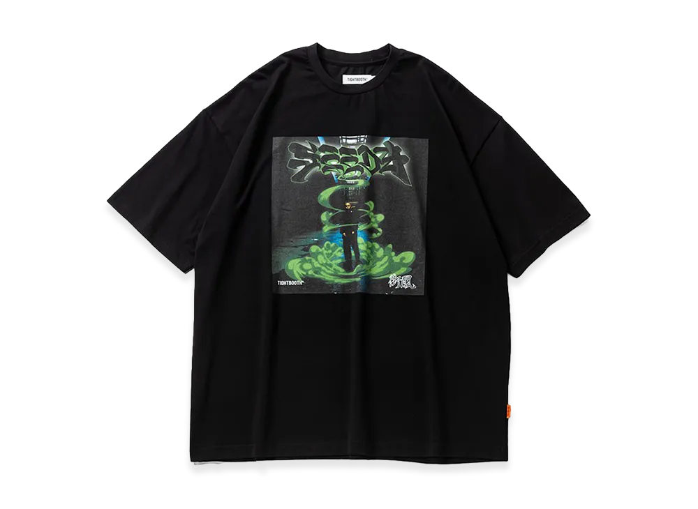 TIGHTBOOTH x SEEDA Machikaze T-Shirt "Black"