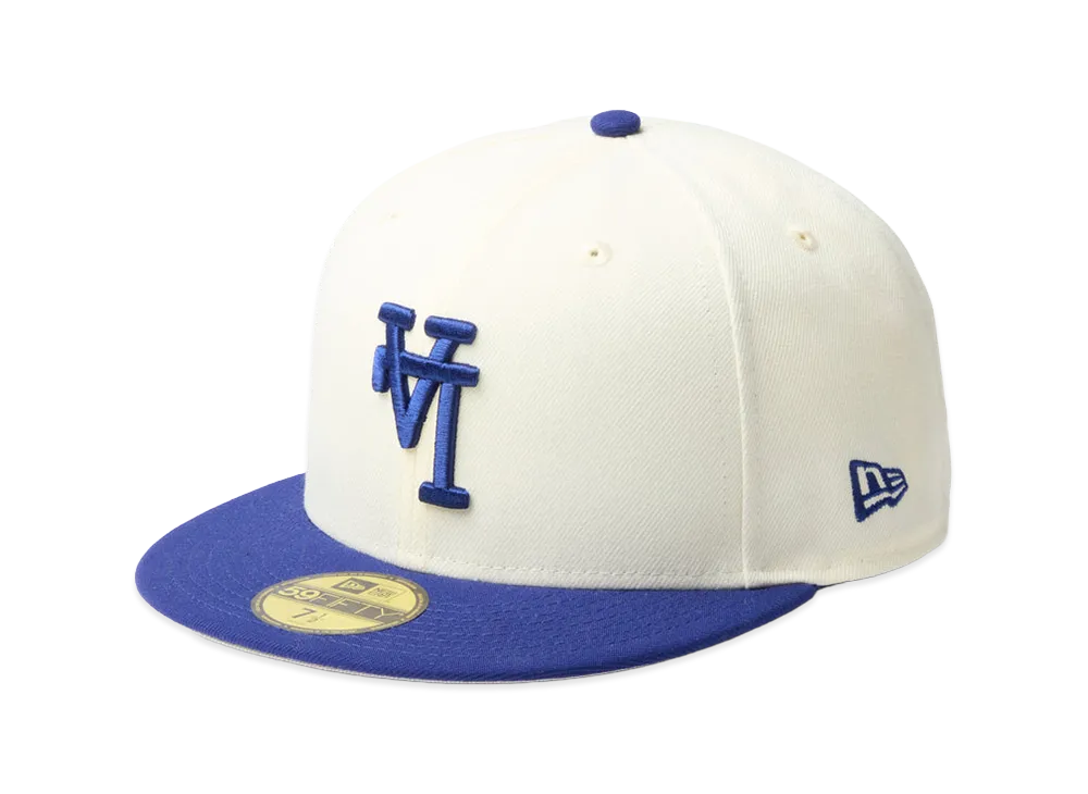 NEW ERA 59Fifty MLB Upside Down "White D Royal"