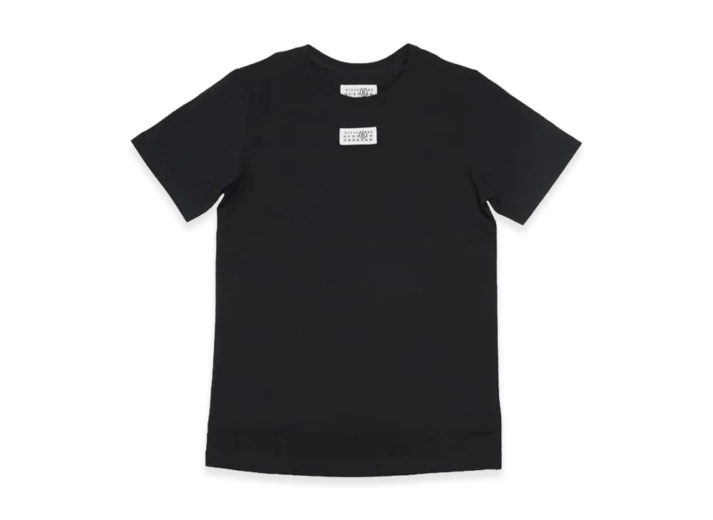 MM6 Maison Margiela Kids Label Logo T-Shirt "Black"