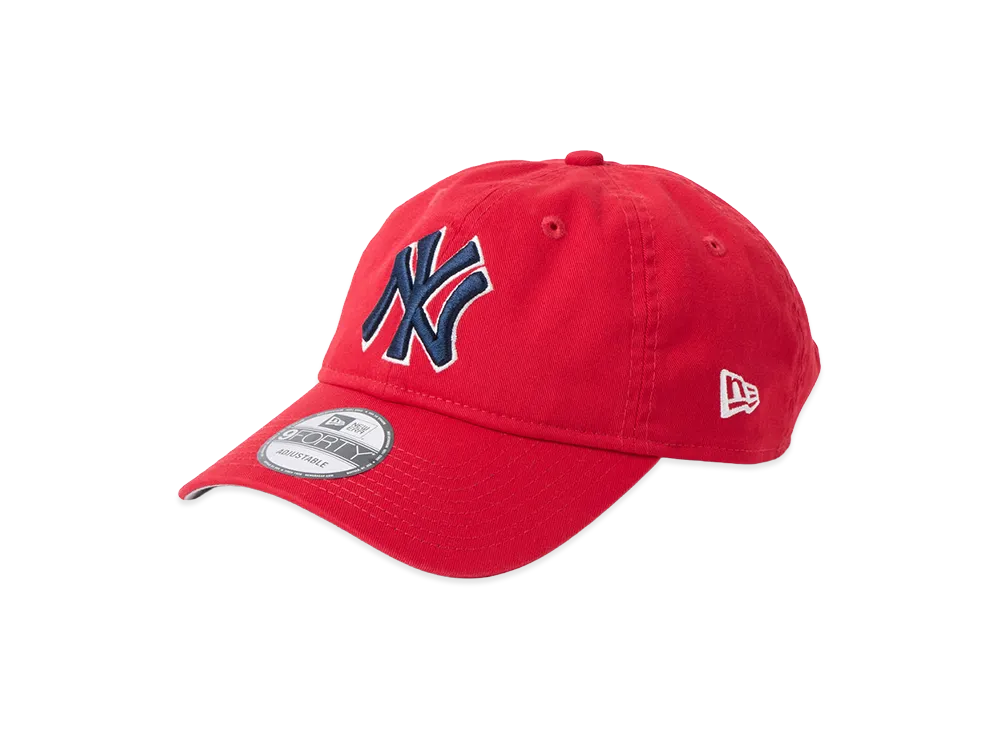 NEW ERA 9FORTY MLB Unstructured New York Yankees "Scarlet"