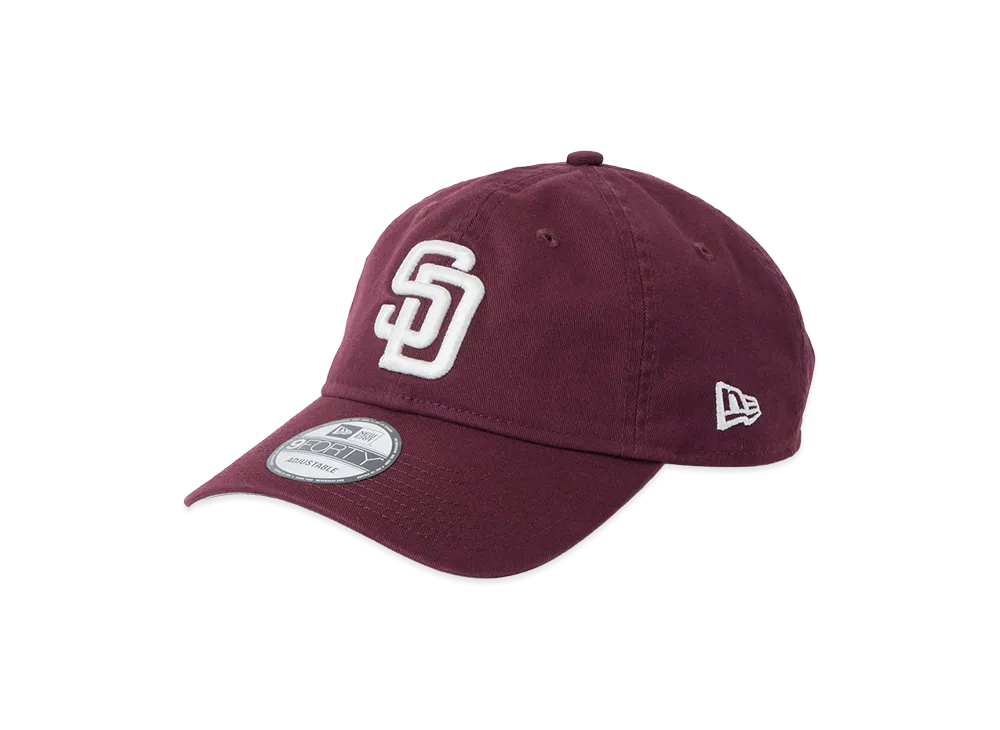 NEW ERA 9FORTY MLB Unstructured San Diego Padres "Maroon"