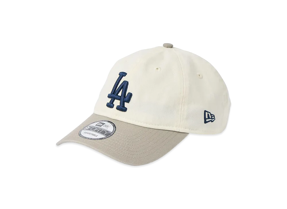 NEW ERA 9FORTY MLB Unstructured Los Angeles Dodgers "Cream"