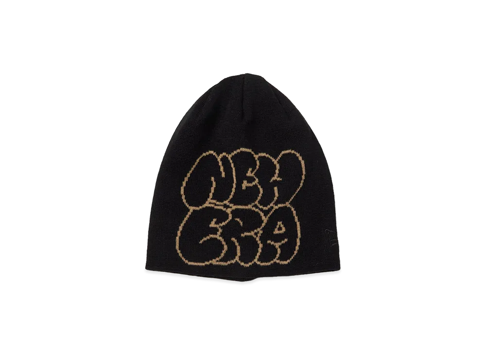 NEW ERA Basic Beanie Cool Max Hollow Logo "Black"