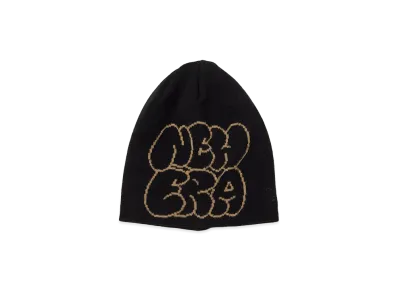 NEW ERA Basic Beanie Cool Max Hollow Logo "Black"