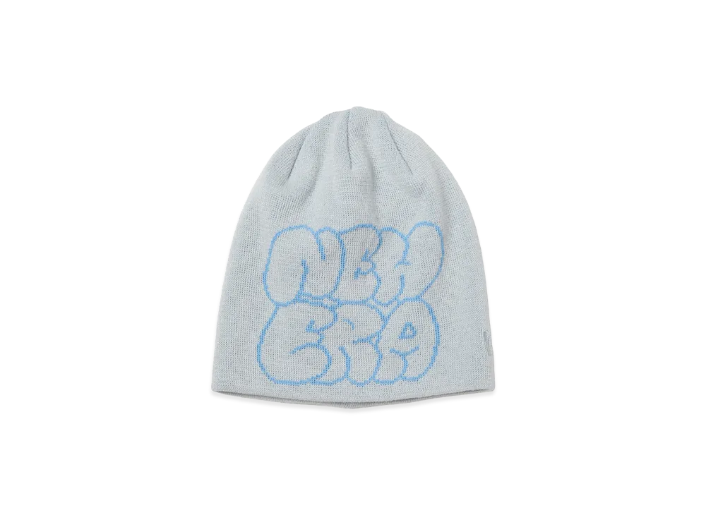NEW ERA Basic Beanie Cool Max Hollow Logo "Gray"