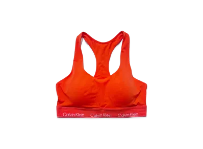 Calvin Klein Lightly Lined Bralette "Orange"