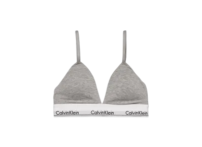 Calvin Klein Icon Cotton Modal Bralette "Gray"