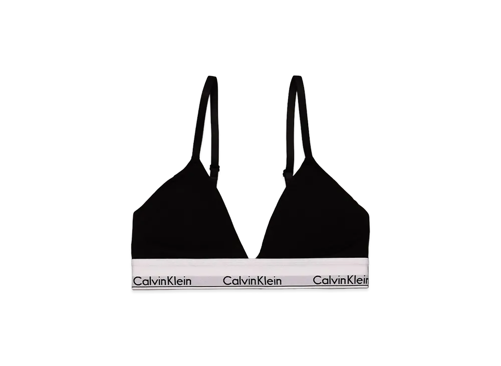 Calvin Klein Icon Cotton Modal Bralette "Black"