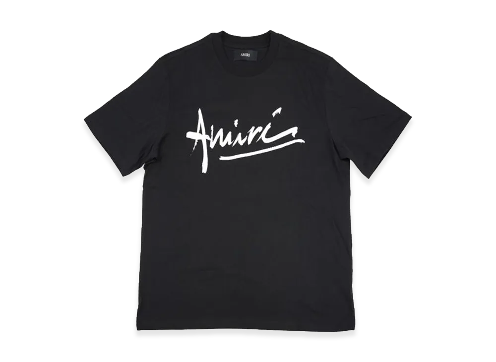 AMIRI Script Tee "Black"