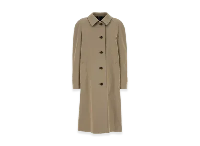 MIU MIU Women's Gabardine Reversible Trench Coat "Beige"