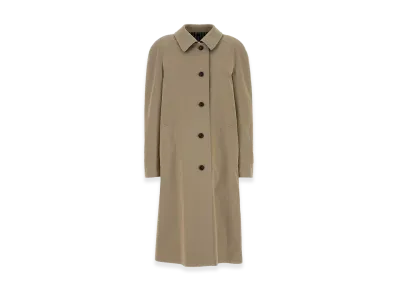 MIU MIU Women's Gabardine Reversible Trench Coat "Beige"