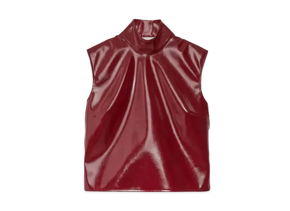 MSGM Patent Leather Top "Red"