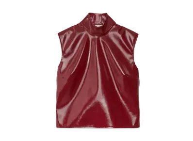 MSGM Patent Leather Top "Red"
