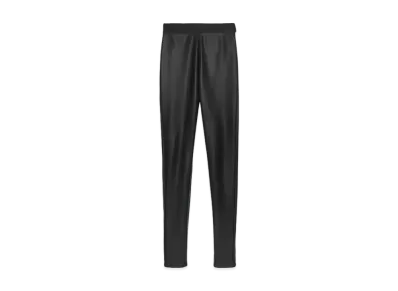 MSGM Faux-Leather Leggings "Black"