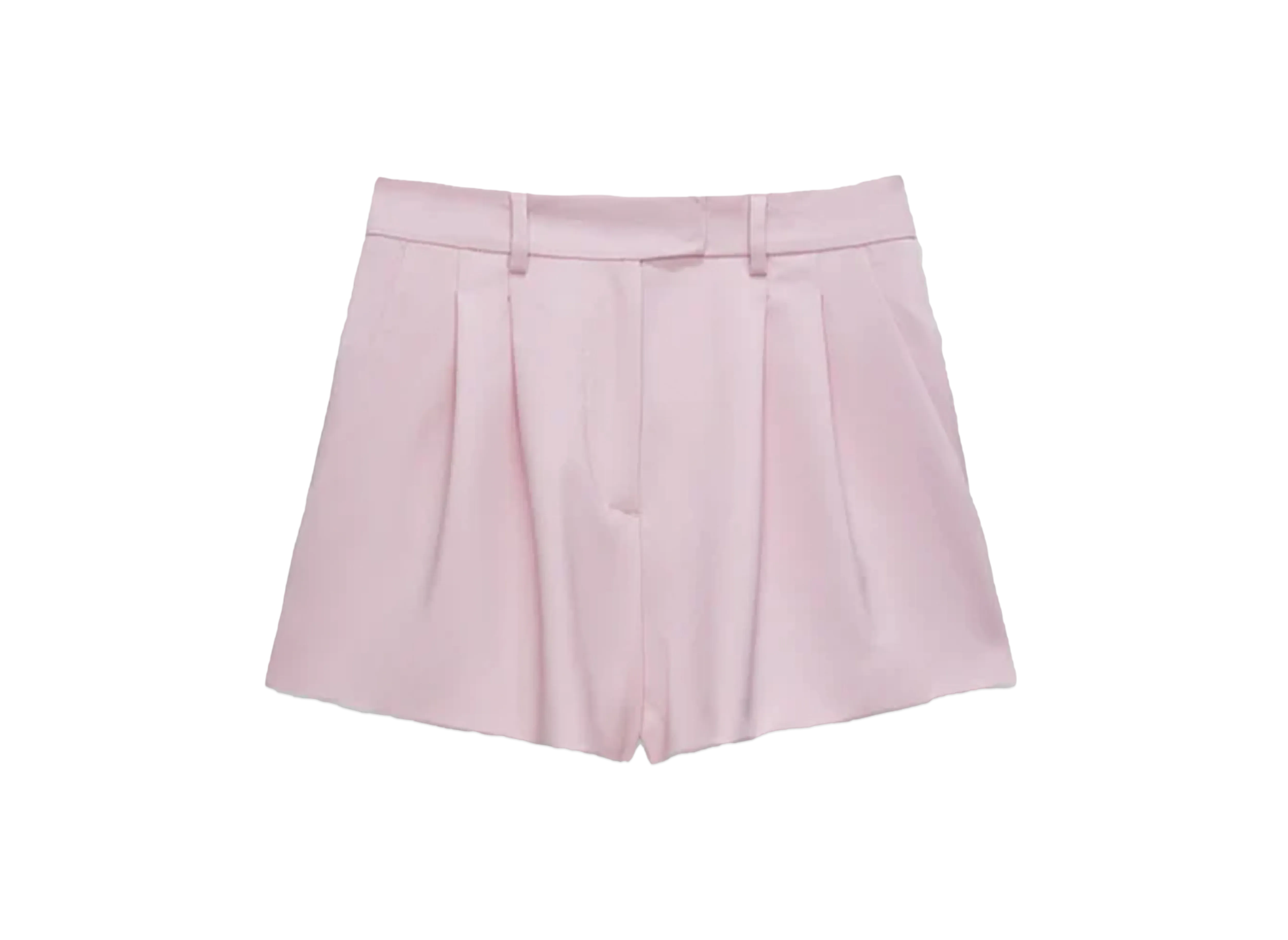 MSGM Virgin Wool Shorts "Pink"