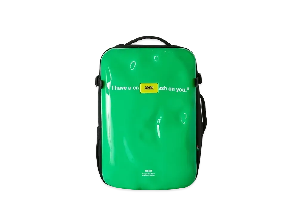 MSGM Iconic Backpack "Green"