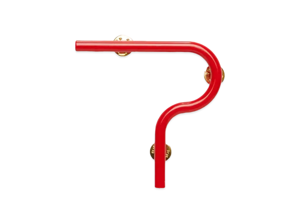MSGM Fondazione Franco Albini Pin "Red"