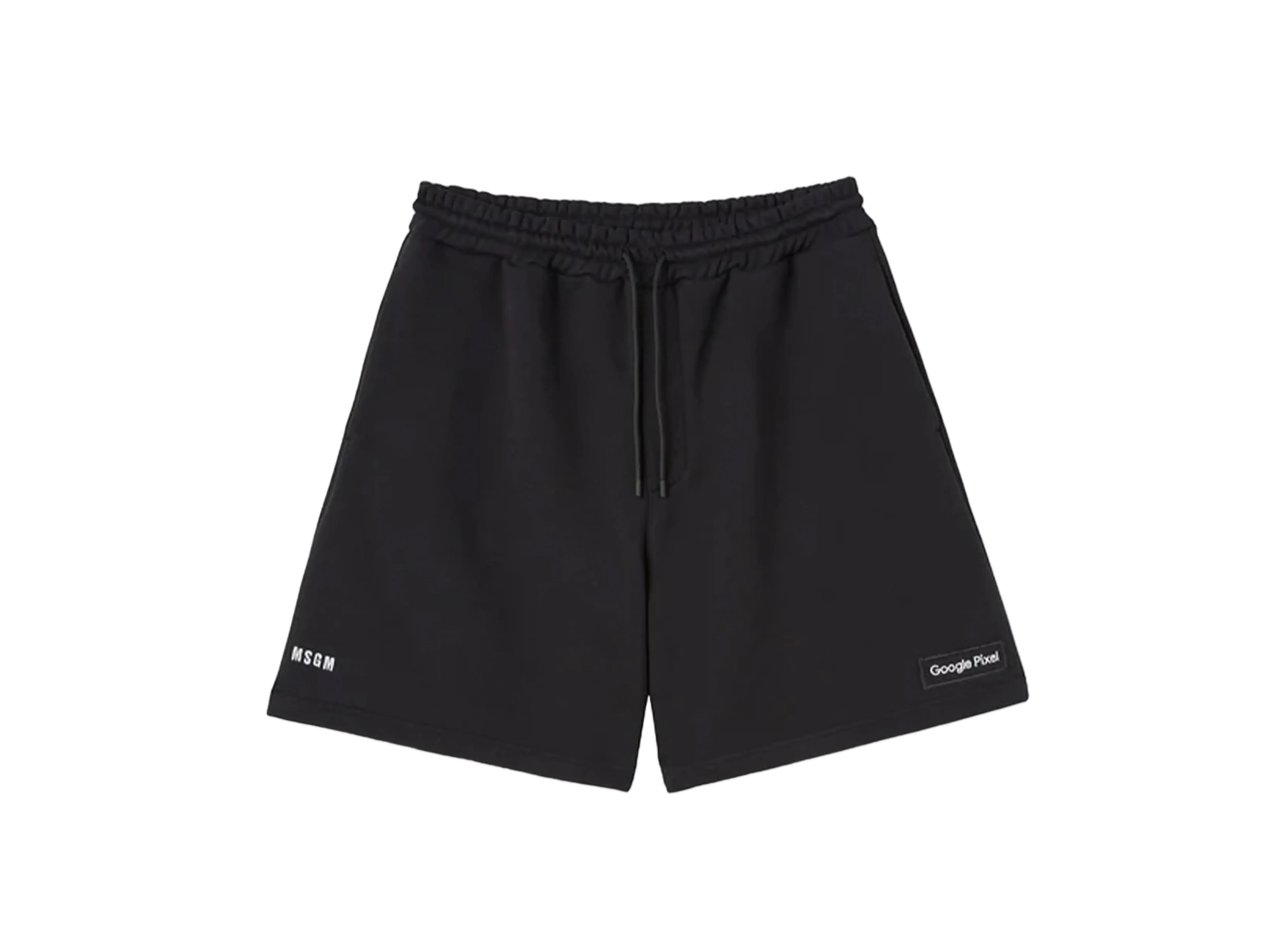 MSGM x Google Pixel Logo Shorts "Black"