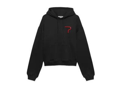 MSGM Fondazione Franco Albini Cotton Sweatshirt "Black"