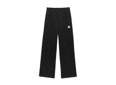 MSGM Jersey Jogging Pants With Themwave Patch "Black"