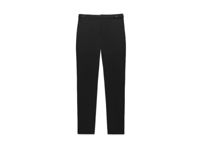 MSGM Virgin Wool Cigarette Pants "Black"