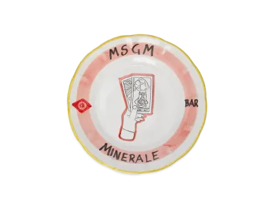 MSGM x Minerale Ceramic plate "White"