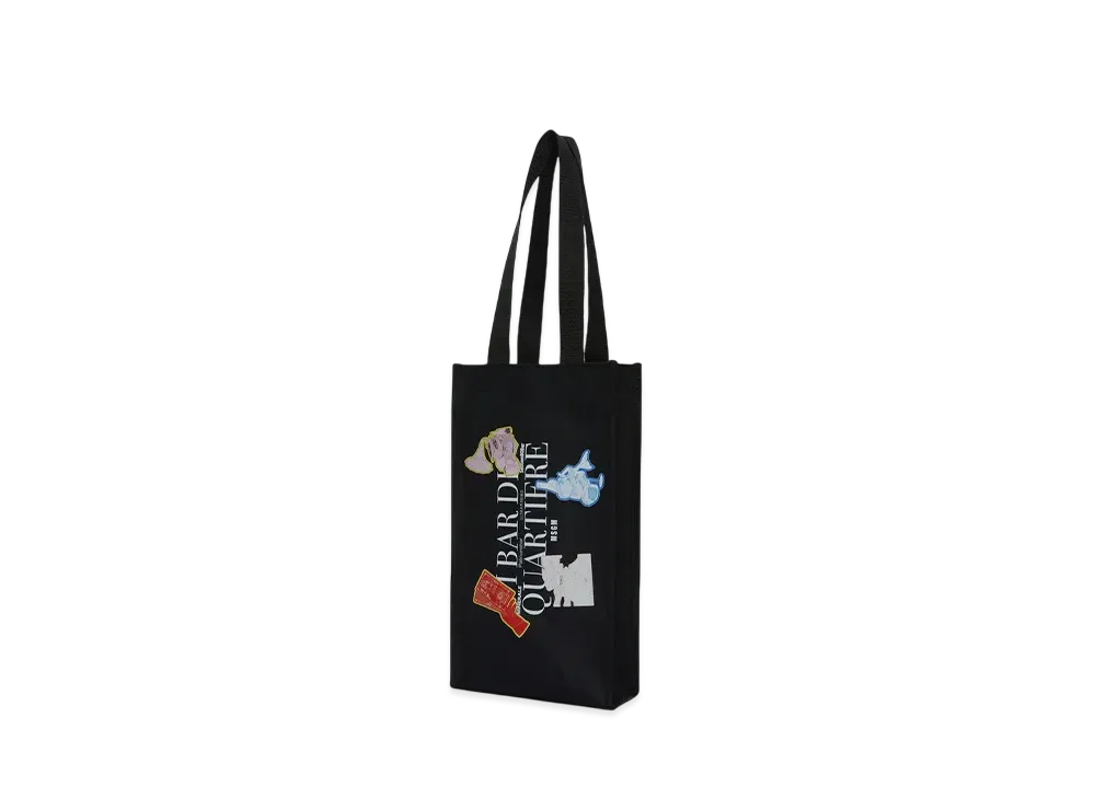 MSGM I Bar Di Quartiere Wine Bag "Black"