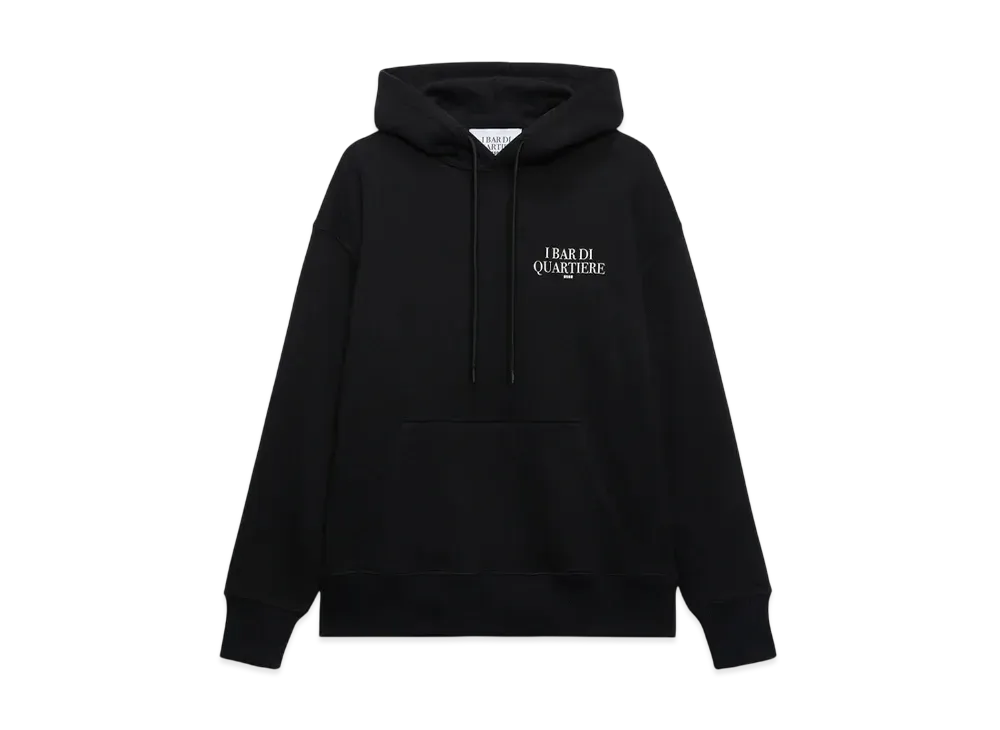 MSGM I Bar Di Quartiere Hoodie "Black"