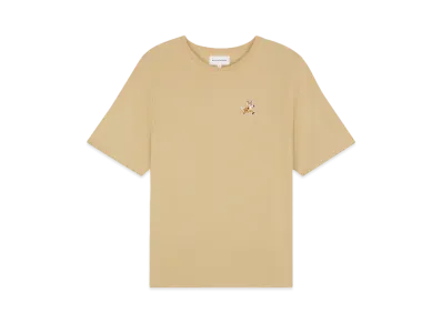 Maison Kitsune Speedy Fox Patch Comfort T-Shirt "Maltshake"