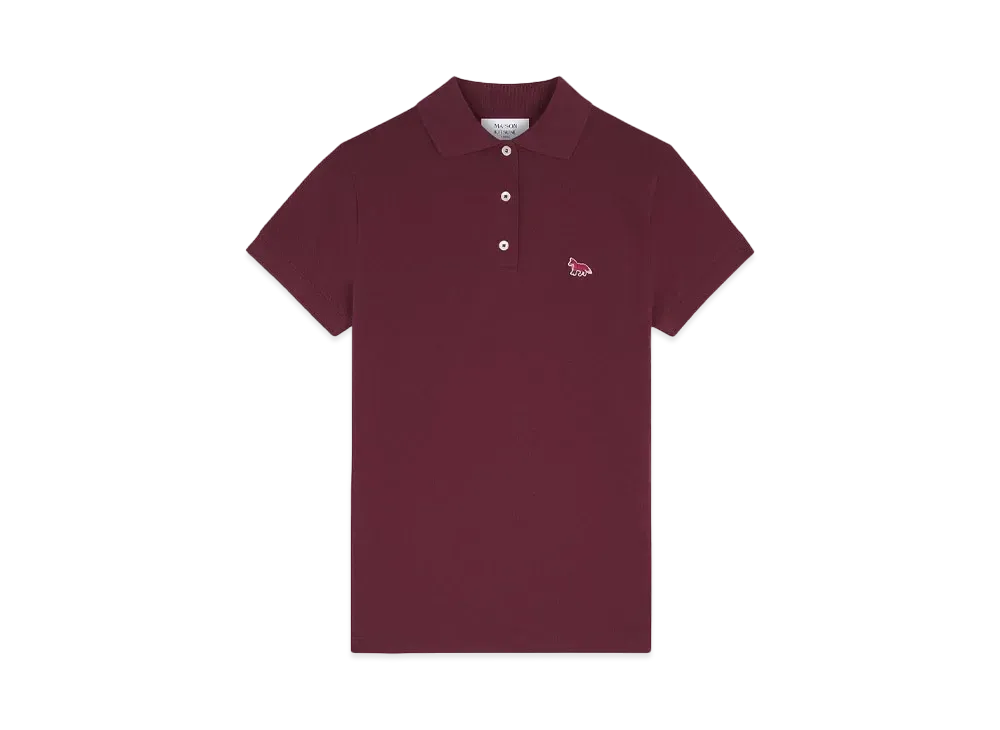 Maison Kitsune Baby Fox Patch Regular Polo "Redstar"