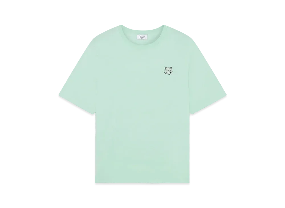 Maison Kitsune Bold Fox Head Patch Comfort T-Shirt "Peppermint"