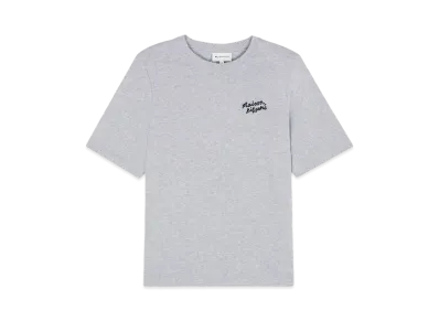 Maison Kitsune Handwriting Comfort T-Shirt "Light Grey Melange"