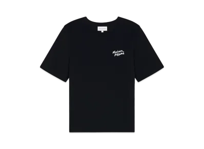 Maison Kitsune Handwriting Comfort T-Shirt "Black/White"