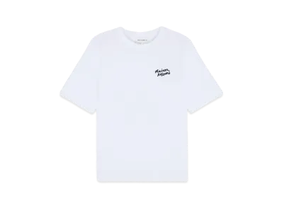 Maison Kitsune Handwriting Comfort T-Shirt "White/Black"