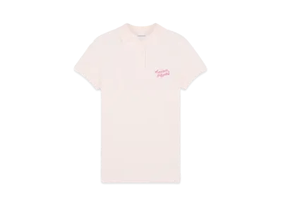 Maison Kitsune Maison Kitsune Handwriting Regular Polo "Fresh Cotton"
